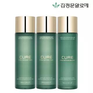 큐어 수딩 토너 2개+에멀젼 1개