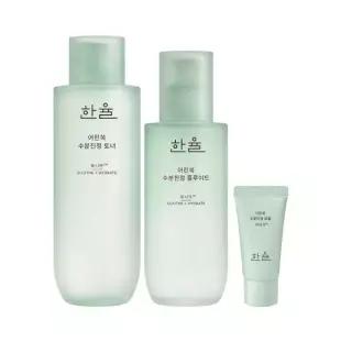 [선물세트] 한율 어린쑥 수분진정 2종세트 (토너150ml+플루이드125ml)