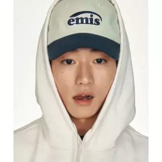 EMIS 이미스 [전영준 PICK]DUO LOGO TWO TONE BALL CAP-MINT 622638