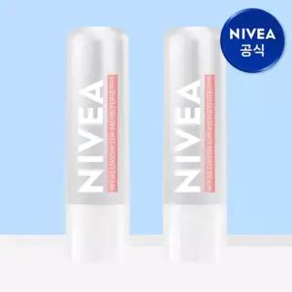 니베아 립케어 히알루론 로제 5.2g 2개