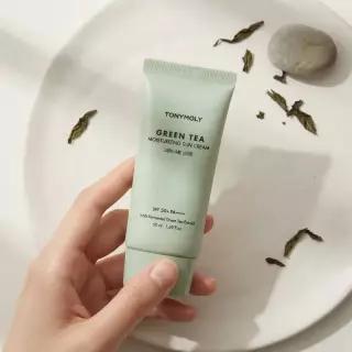 그린티 수분 선크림 더블 기획 세트 50ml 2개입 자외선 차단제 썬크림