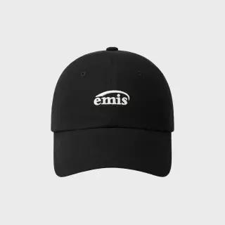 이미스 EMIS SMALL LOGO BALL CAP-BLACK