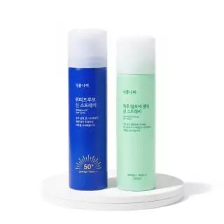 [산리오 에디션/한교동]식물나라 워터프루프/알로에쿨링 선 스프레이 100ml (단품/1+1/트리플)