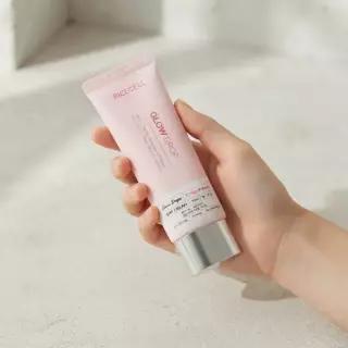 리코셀 글로우드롭 톤업 선크림 50ml 1+1 SPF50+ PA++++ 저자극 파데프리 눈시림없는 선크림