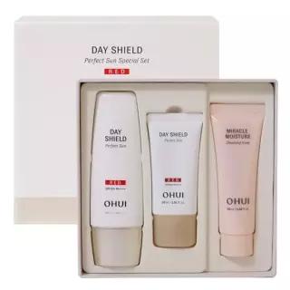 오휘 데이쉴드 퍼펙트 선 레드 SPF 50+ 스페셜 세트 50ml+30ml
