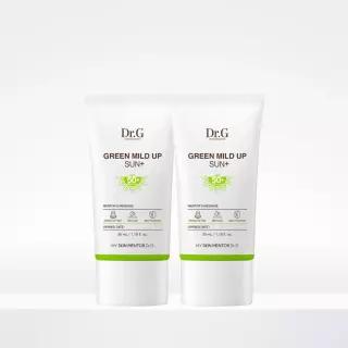 닥터지 듀오 그린 마일드 업 선 플러스 35mL X2개 기획 세트SPF50+ PA++++