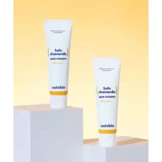 SUISKIN [2pack] 착한 들국화 선크림 50ml+50ml
