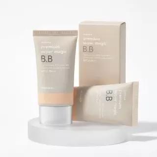 [촉촉피팅/밀착] 한스킨 프리미엄 수퍼 매직 비비 크림 45g 기획 (+쫀쫀스펀지 6P)