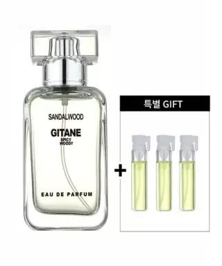 지땅느 남녀 공용 향수 [샌달우드] 플로랄머스크 명품 니치향수 아카시아 바이알3병 동봉 알싸한잔향조화