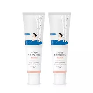 매끈톤업 1+1 라운드랩 자작나무 수분 톤업 선크림 50ml 3689152