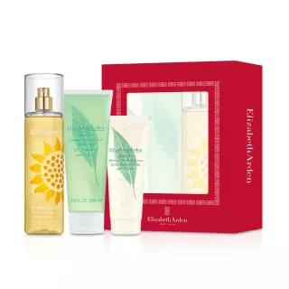 [엘리자베스아덴]엘리자베스아덴 썬플라워 바디미스트 236ml+그린티 샤워젤 200ml+바디크림 100ml 3종 세트