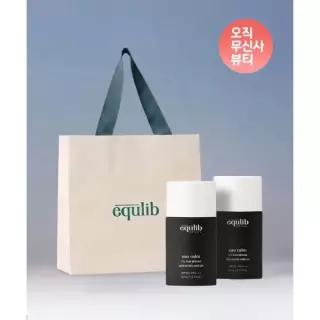 매장정품 EQULIB 오 캄 UV 선세럼 40ml 2개 + 쇼핑백