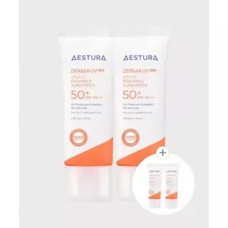 AESTURA 더마UV365 비타C 광채수분 선크림 40ml 2