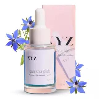 XYZ 스킨 괄사 글라이드 페이스 - 아줄렌 블루 탠지 캐모마일 스쿠알렌 함유로 수분 공급 및 진정 효과