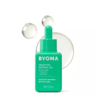 BYOMA 민감성 레티놀 초보자를 위한 페이스 30ml 비타민 A와 세라마이드로 장벽 초강력 보습 잔주름과 주름