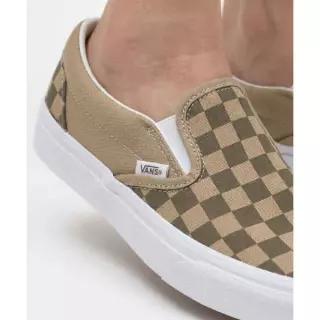 VANS 클래식 슬립온 - 캔버스 블락 브라운 VN0A2Z41DFM1