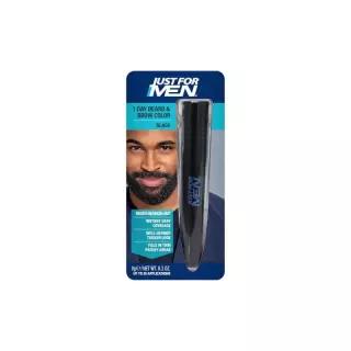 JUST FOR MEN 1일 수염 및 눈썹 색상, 임시 블랙 448928