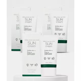 PRRETI 데일리 톤업 시카 선크림 50ml 3개