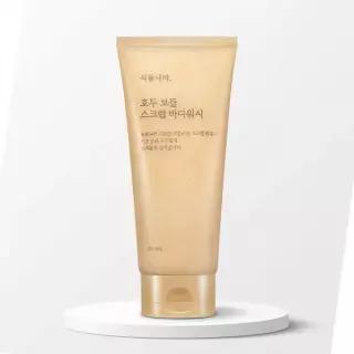 식물나라 호두 보들 스크럽 바디워시 200mL