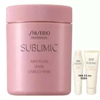 [여행용 샴푸+트리트먼트 50ml 드림] 시세이도 서브리믹 에어리플로우 헤어마스크 680g