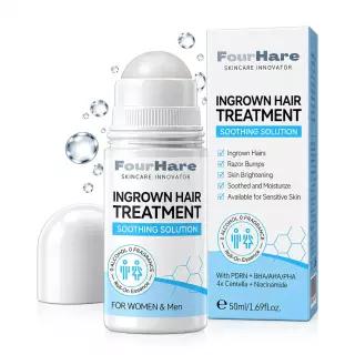 인그로운 헤어 롤러 세럼 면도 후 거친 피부 개선 솔루션 애프터케어 1.69oz 남녀 공용 애프터쉐이브