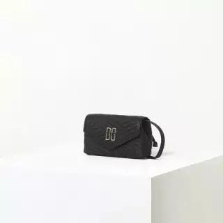 ACC DAKS 블랙 칼라일 가죽 미니 크로스백 (DCBA5E367BK) LE1219725516 DCBA5E367