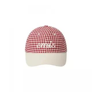 이미스 EMIS GINGHAM CHECK BALL CAP-RED m1037_1477944