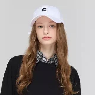 포 우먼 로고 포인트 볼캡 (화이트) 7000035777 CBW243107