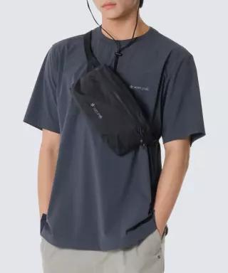 매장정품  어패럴 SNOW PEAK APPAREL S26MUTCB03DC 퍼텍스 경량 크로스백 2.5L S2603 Dark