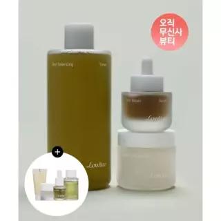 매장정품 LOWLIZE [SET/4종키트증정] 밸런싱 토너 400ML+리페어 세럼 30ML+ 모이스처 크림 80ML