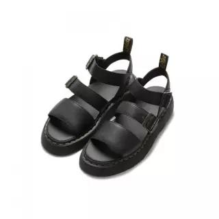 닥터마틴 DR.MARTENS 그리폰 블랙 쿼드 샌들 / 25720001 3708141
