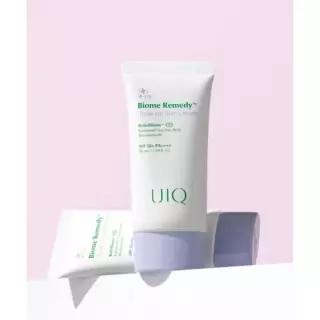 매장정품 UIQ 바이옴 레미디 톤업 선크림 보라 50ml