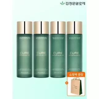 [하프클럽/김정문알로에]큐어 수딩 토너 2개 에멀전 2개