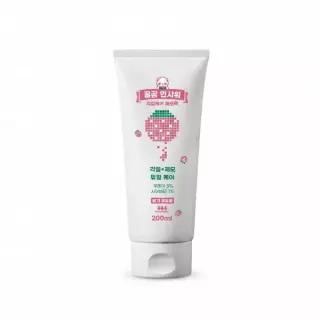 팀스모어 꿀곰 인샤워 각질케어 제모크림 200ml