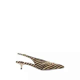 쟈크뮈스 zebra print bow detail pumps 12296548843784 TP725716309