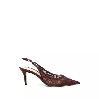 지안비토 로시 Claudia Sling 70 lace panelling heeled pumps 12296538161416 TP725716276