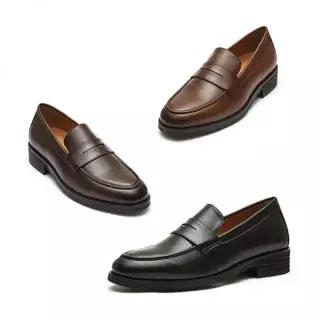 ELCANTO 마쯔 남성 U팁 베이직 페니로퍼 3.5cm