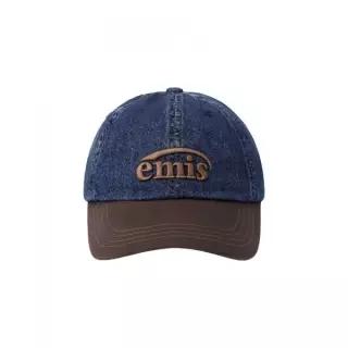 이미스 EMIS WED DENIM BALL CAP-BLUEBROWN m1037_1334353
