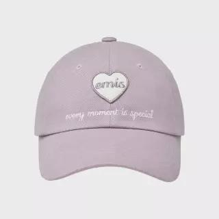 이미스 EMIS HEART WAPPEN BALL CAP-PURPLE