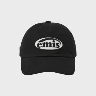 이미스 EMIS TONE ON WAPPEN BALL CAP-BLACK