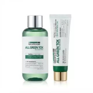 메디미 MEDIME 민감피부 집중 올그린톡스 시카 솔루션 세트 (토너150ml+크림50ml)