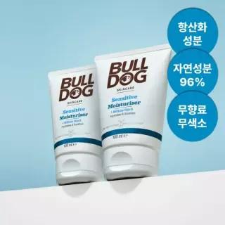 불독 센서티브 모이스처라이저 100ml X2개 (민감성피부용 남성 올인원 로션) 1031073