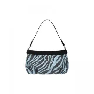 YEOMIM mini dumpling bag (zebra blue)