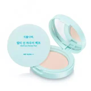 [매끈블러] 식물나라 멀티 선 파우더 팩트