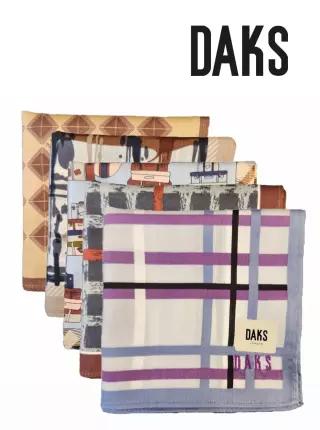 닥스 DAKS 남자 손수건 5종 택1 PC2454