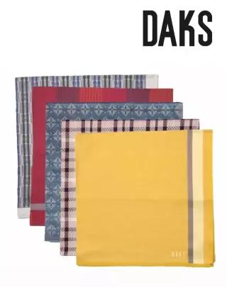 닥스 DAKS 남성 손수건 8종 택1 PC2118