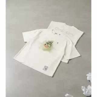 미하라야스히로 26SS 레온 프린트 반팔 티셔츠 화이트 J16TS861