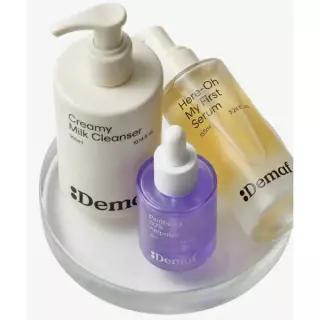 디마프 DEMAF 속건조 탈출 세트(밀크클렌저 + 만능기초 +판테놀30%앰플)