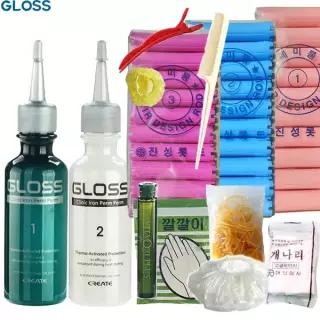 고급 셀프파마 1set 셀프펌 파마셋트 퍼머약 약셋트 에센스펌 미용실펌 DIY 롯드