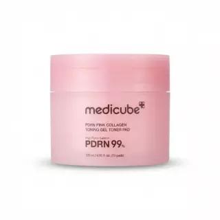 [쿨링광채]메디큐브 PDRN 핑크 콜라겐 토닝 겔 토너패드 70매 기획(본품70매+겔패드10매)